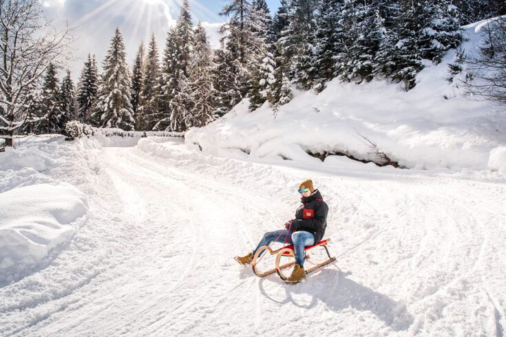 Rodeln - Winterurlaub in Flachau